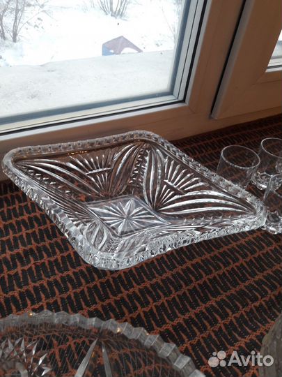 Хрусталь времён СССР (цену уточнить)