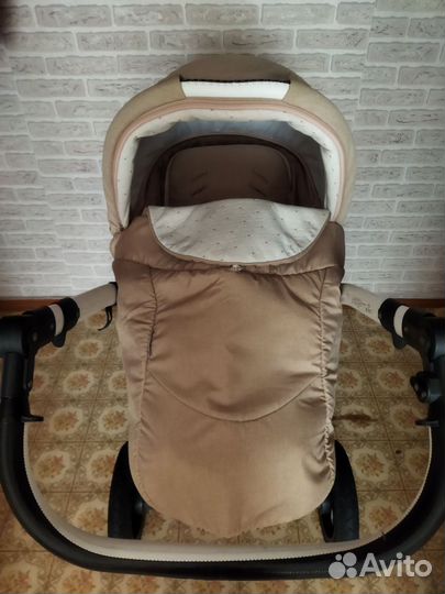 Коляска adamex 3 в 1 бу