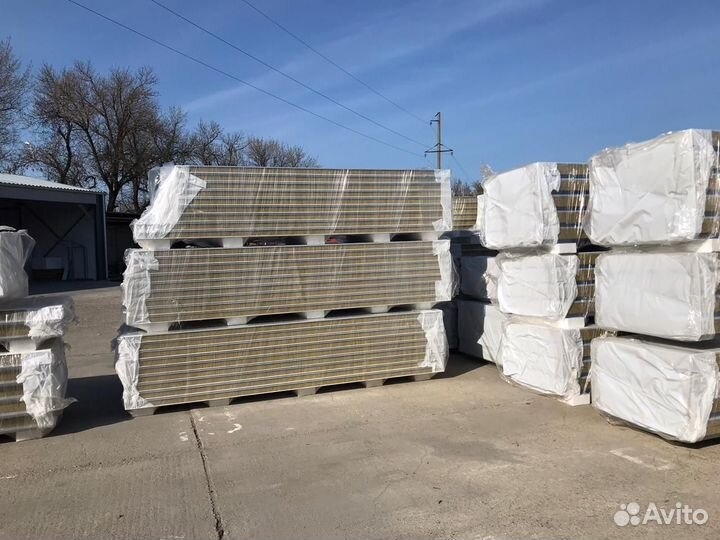 Сэндвич-панели пир 80 мм