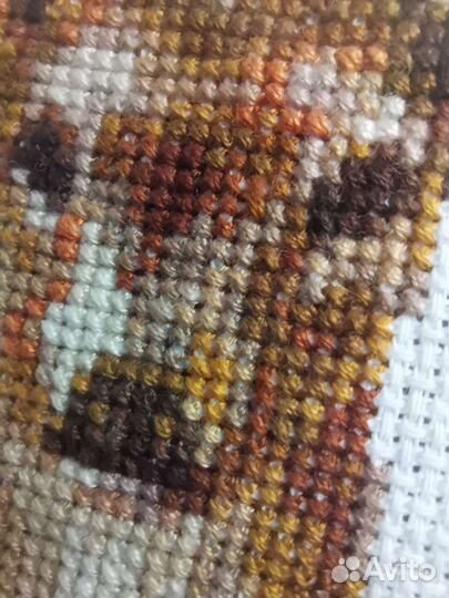 Готовая картина вышитая крестом