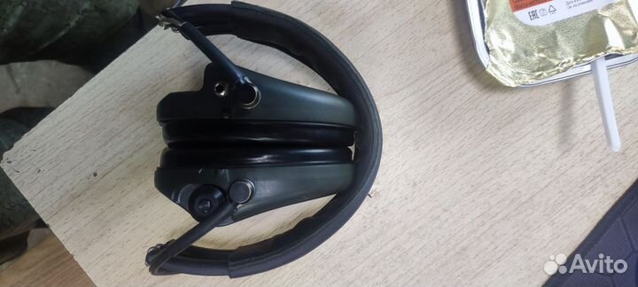 Тактические активные наушники