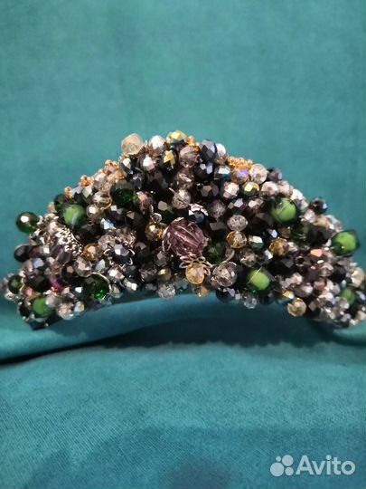 Кокошник, корона, диадема расшитый