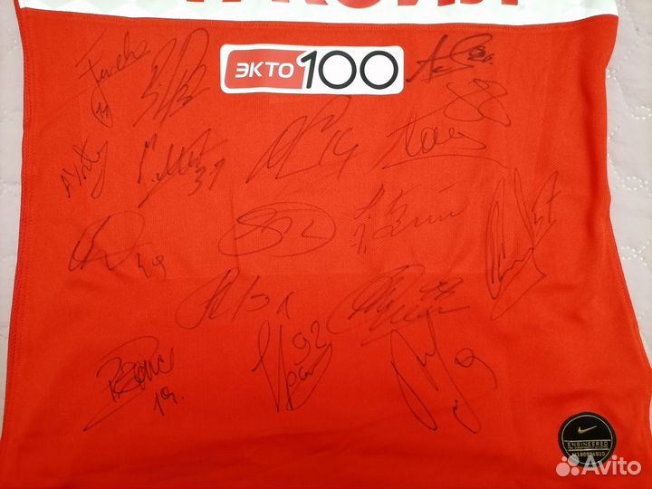 Игровая Футболка фк Спартак Москва Гулиев