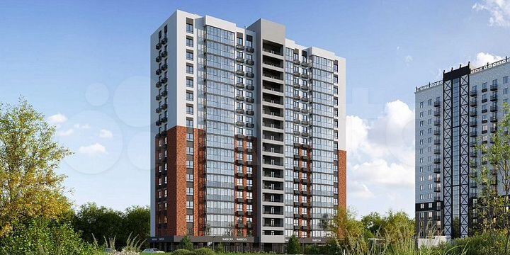 1-к. квартира, 37,3 м², 15/18 эт.