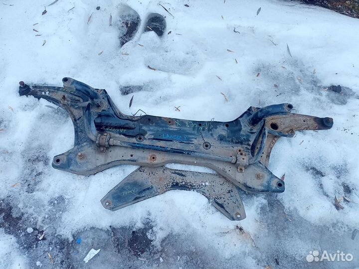 Подрамник всборе перед и зад Mitsubishi Lancer 10