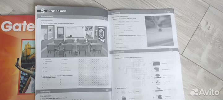 Продам учебник и тетрадь Gateway