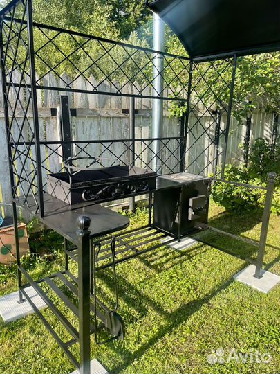 Кованный мангал