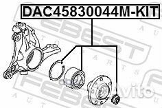 К-кт подшипника ступицы пер. Peugeot 3008