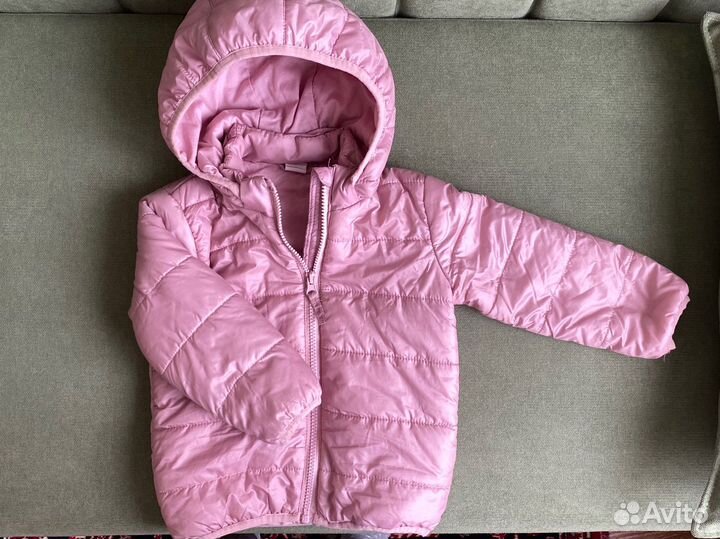 Куртка h&m для девочки 86 92 весна