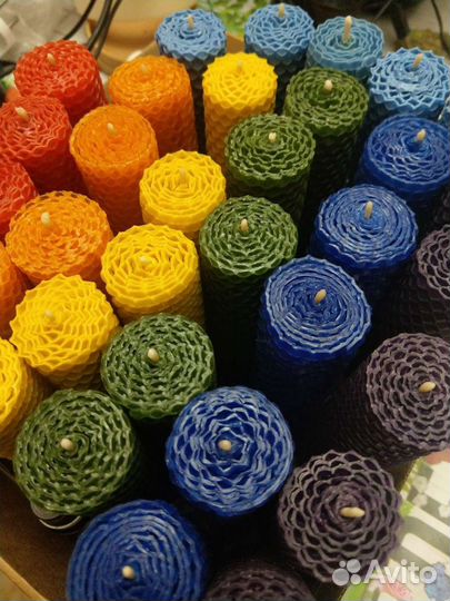 Яркая Вощина для свечей, продажа на вес