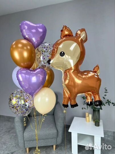 Фонтаны из шаров доставка