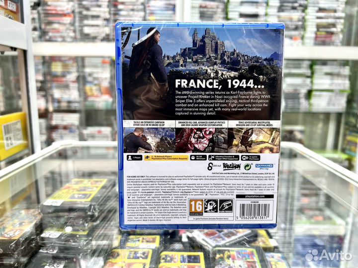 Sniper Elite 5 Ps5 Новый