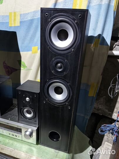 Колонки Swen+ ресивер Yamaha c Bluetooth