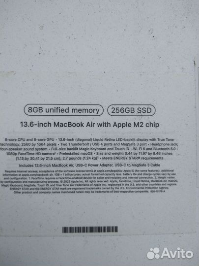 Зарядное устройство для ноутбука Apple 30w