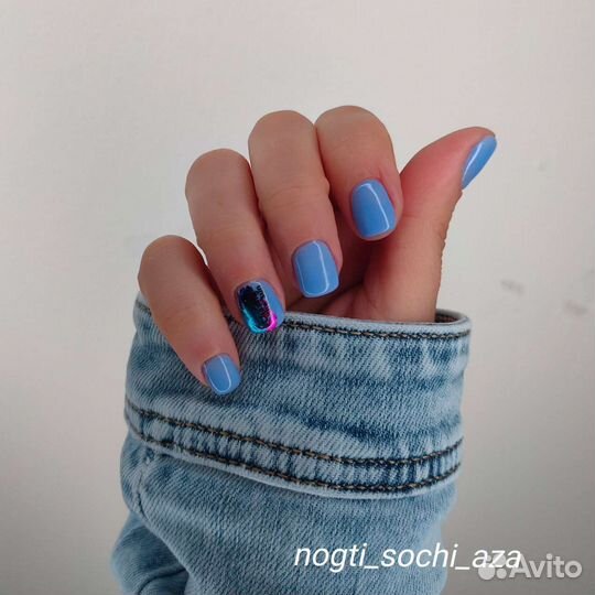 Маникюр, педикюр, гель-лак, наращивание ногтей