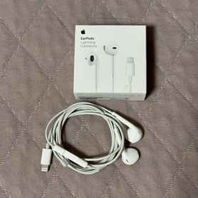 Наушники apple earpods lightning