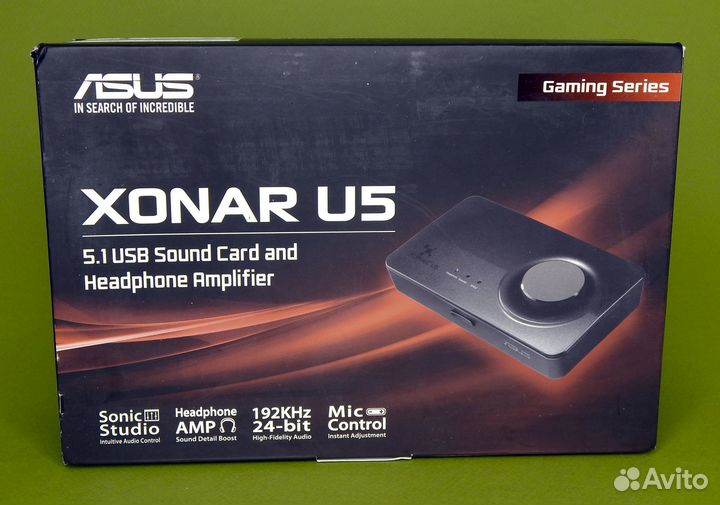 Звуковая карта Asus Sound Card Xonar U5