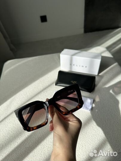 Солнцезащитные очки celine «кошечки»