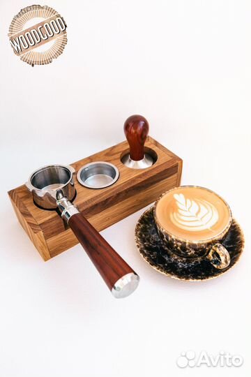 Деревянная подставка для темпера и рожка