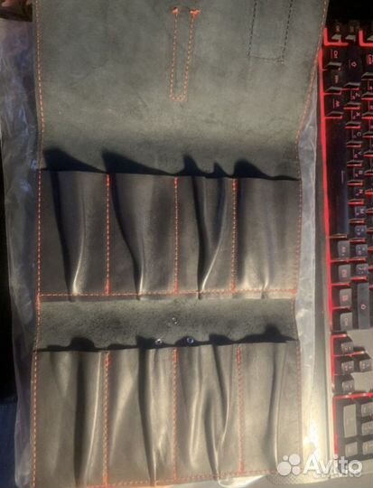 Сумка для 8ми ножей кожанная