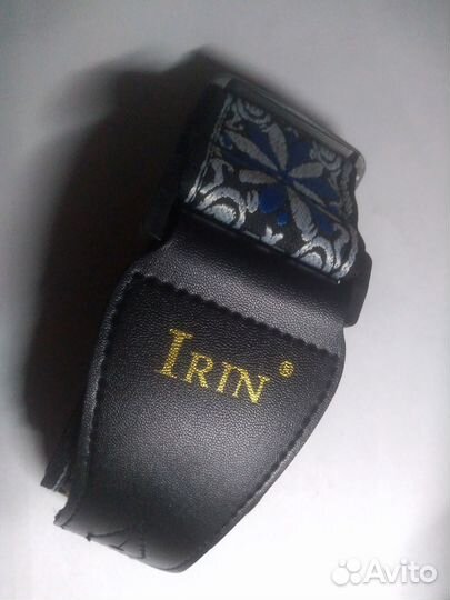 Ремень для гитары (белый,синий, черный)