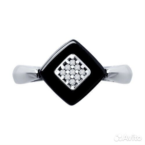 Кольцо Diamant из серебра, 94-110-01270-1, р.16