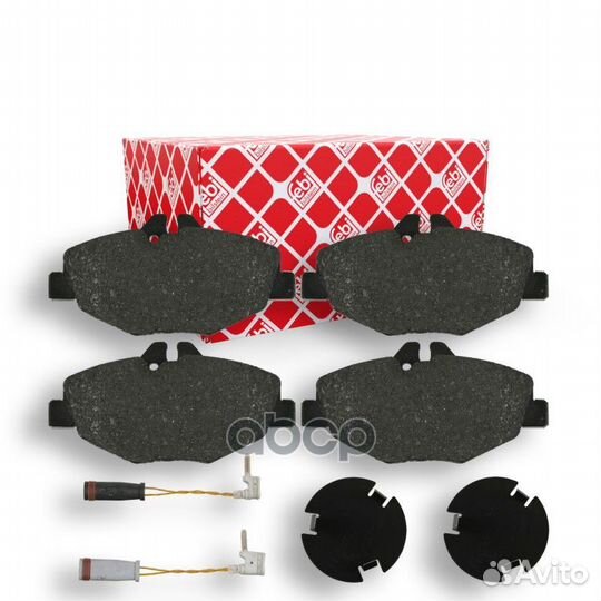 Колодки тормозные дисковые 16452 Febi