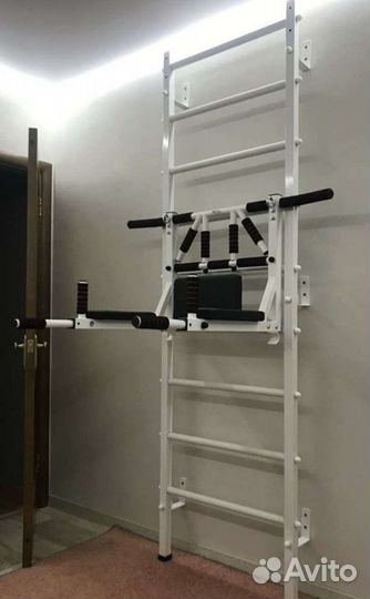 Шведская стенка с турником 3 в 1 усиленная