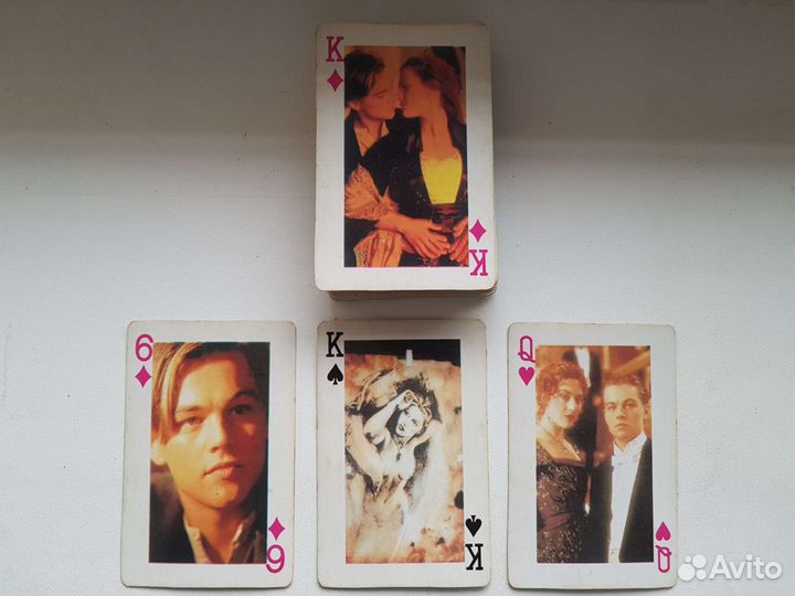 Титаник игральные карты 1997 г