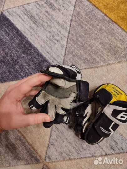 Краги хоккейные bauer s 20cm
