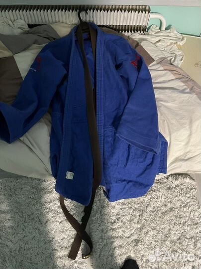 Форма для дзюдо синяя