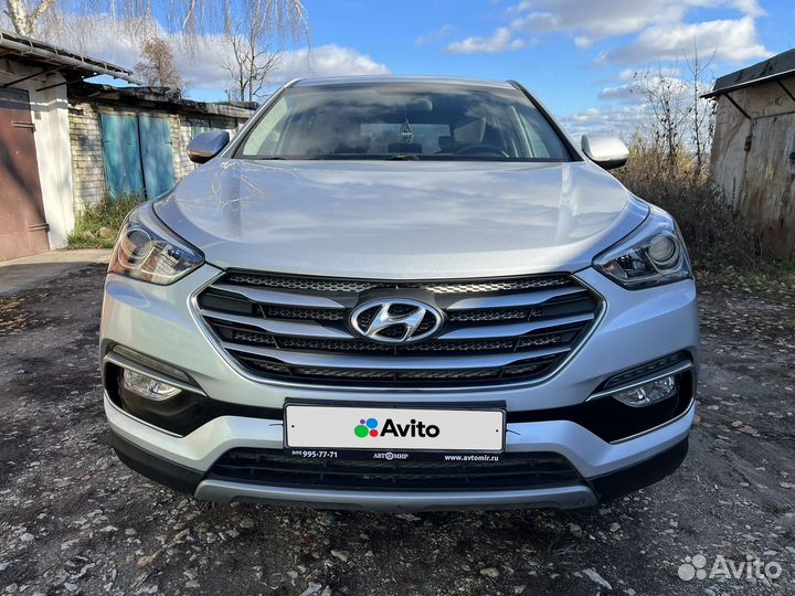 Hyundai Santa Fe 2.4 МТ, 2016, 142 000 км