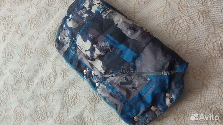 Зимний конверт в прогулочную коляску+муфта