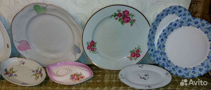 Тарелки/блюдца/блюда/селедочницы Винтаж СССР