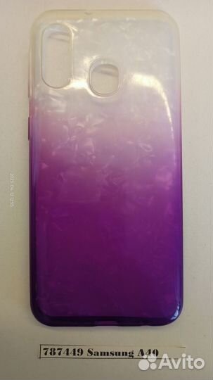 Силиконовый чехол Samsung Galaxy A40 787449