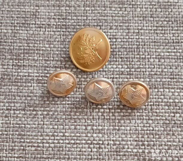 Значки СССР, пуговицы армейские