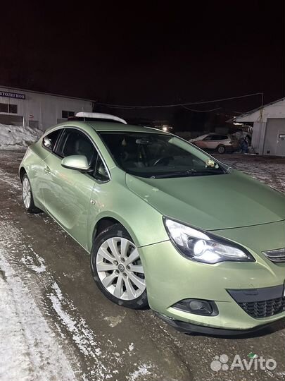 Opel Astra GTC 1.4 AT, 2012, 201 600 км