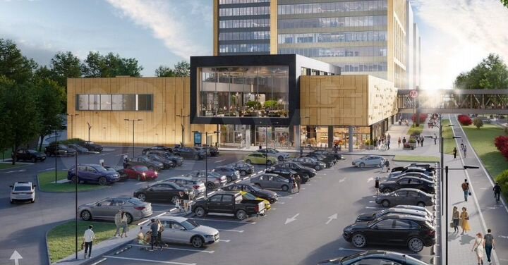 Офис в бц, 99.3 м²