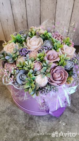 Букет из мыла