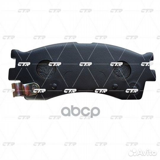 Колодки тормозные дисковые перед GK0515 CTR