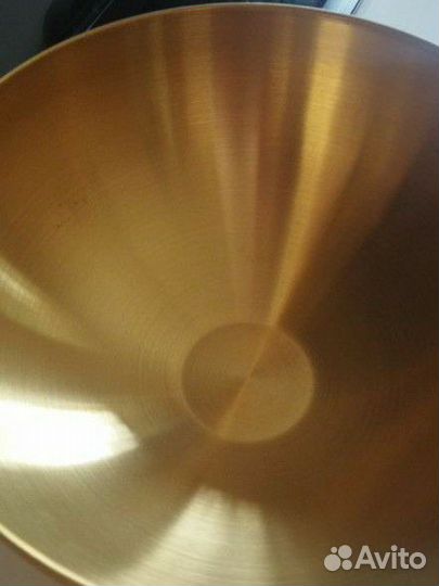 Салатник. Миска золото. Большая