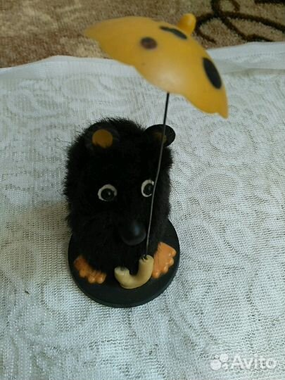 Игрушка с носом и зонтиком СССР