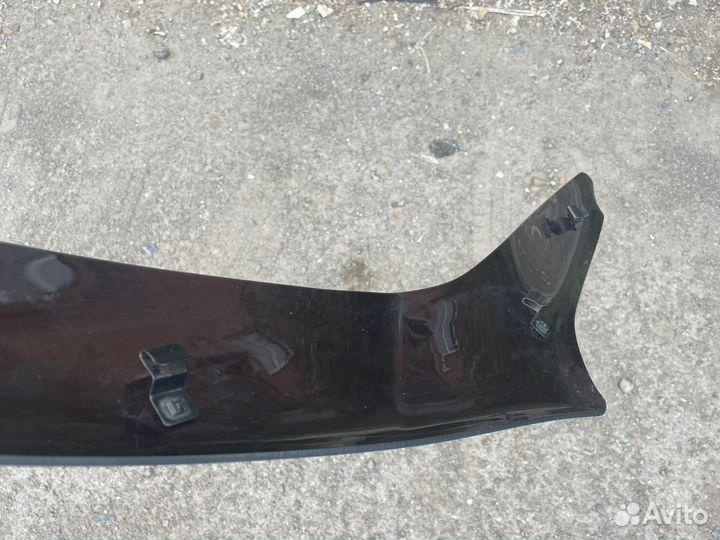 Дефлектор капота kia sportage 4 (мухобойка)