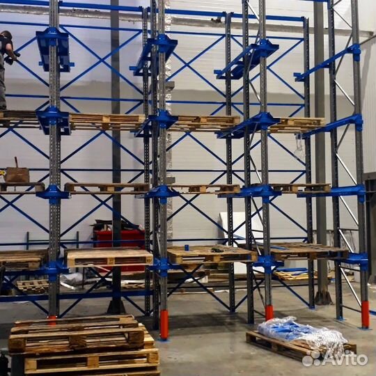 Монтаж стеллажного оборудование