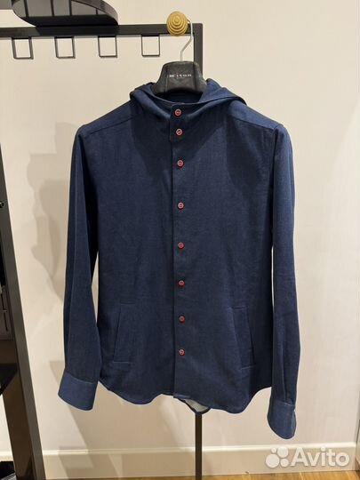 Рубаха с капюшоном Kiton (M)