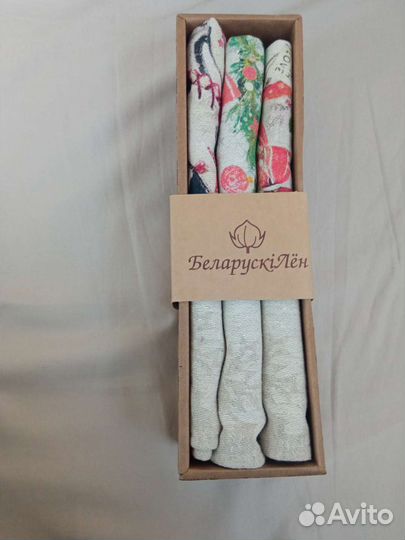 Новогодние полотенца и дорожка кухонная (новые)