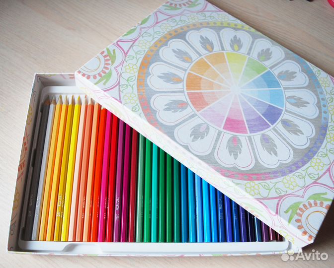 Карандаши цветные набор из 60 штук
