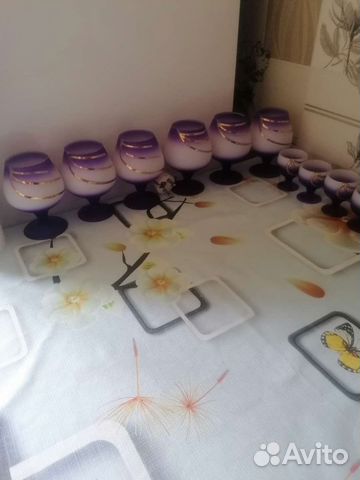 Бокалы фужеры рюмки