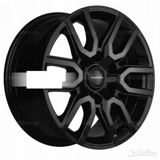 Диск 8*17 6*139,7 ET36 100,1 Khomen Wheels KHW1723 Black (Tank 300)