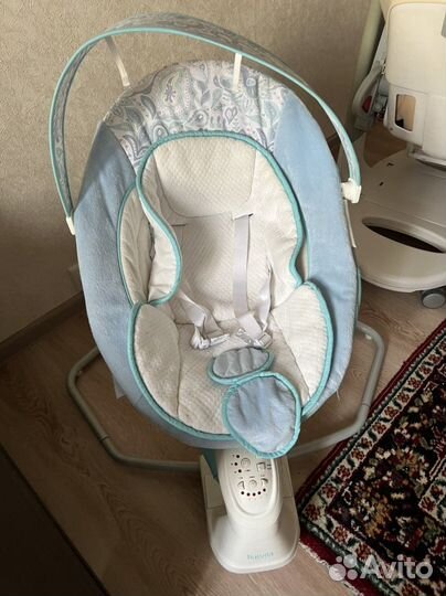Детские электронные качели для новорожденных